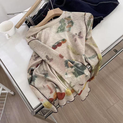 ONL040217韩系设计感薄上衣 商品图3