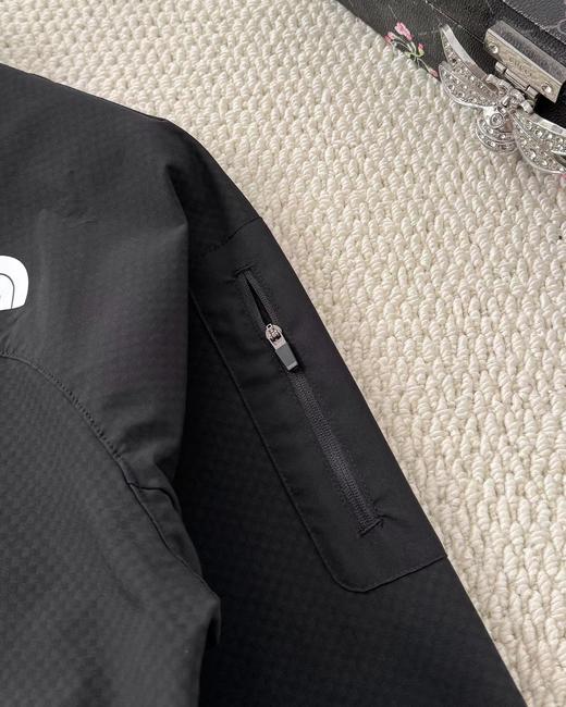 F040202春夏新款棋盘格抓绒面料软壳防泼水户外男款长袖外套 商品图11