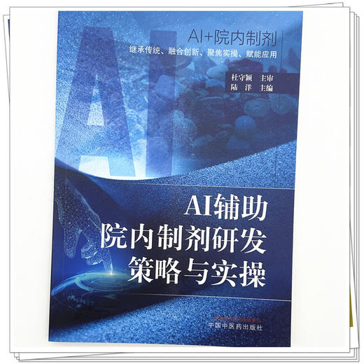 AI辅助院内制剂研发策略与实操 陆洋 主编 中国中医药出版社 商品图3