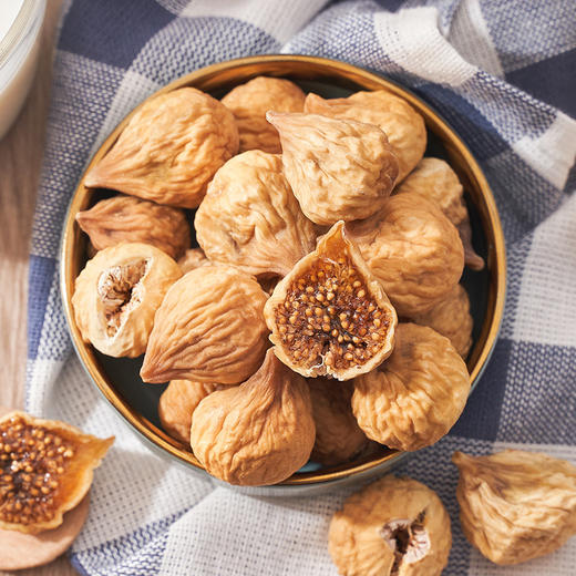 【自然风干❗️优质无花果干】果肉饱满软糯清甜，天然风干无添加，每一颗都透着浓郁果香，特产孕妇零食原味果干泡水煲汤休闲零食果干果脯QQ 商品图2