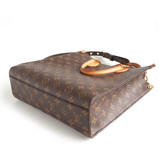 【95新】LV路易威登M46236中号老花Sac plat琴谱包手提单肩包女士300326AK21 商品图5