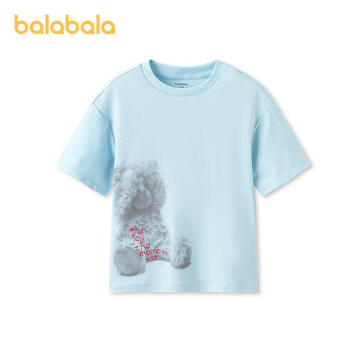 【商场同款】巴拉巴拉童装男童短袖t恤儿童2026新款夏装纯棉上衣 商品图4