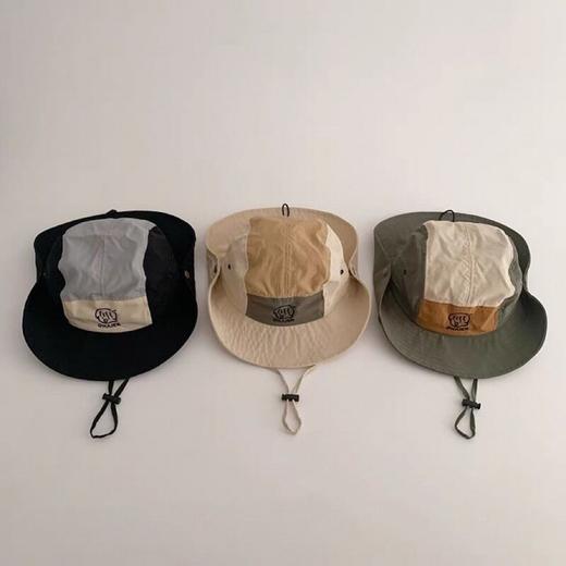 儿童户外防晒遮阳帽子春夏薄款男女宝宝大檐露营出游速干太阳帽夏 商品图3