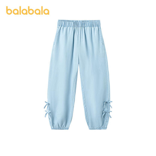 【商场同款】巴拉巴拉童装女童牛仔裤儿童裤子2026新款夏凉感抗菌 商品图4