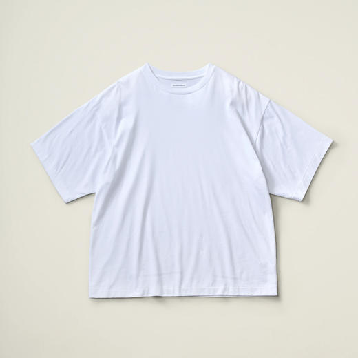 KAPTAIN SUNSHINE Suvin Cotton Suede 男女款超长棉宽松短袖T恤 商品图3