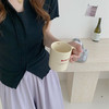 【89元/整套|韩系仙女套装】收腰木耳上衣+飘逸仙女裙裤，温柔显瘦 商品缩略图2