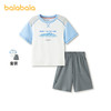 【商场同款】巴拉巴拉男童短袖套装儿童两件套2026新款夏速干凉感 商品缩略图1
