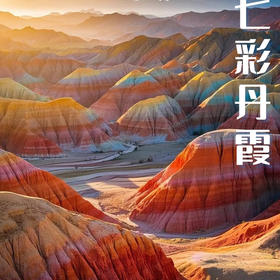 五一5天【河西走廊 立减80元】西部影视城-张掖丹霞-巴尔斯雪山-马蹄寺-乌鞘岭-永泰古城の甘肃小众美景