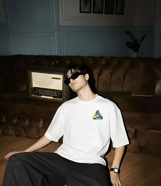 联名PALACE印花短袖T恤 商品图8