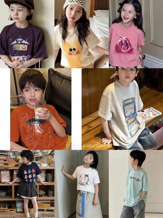 超多花色，妙拉丁儿童短袖T  26Y04011- 商品图0