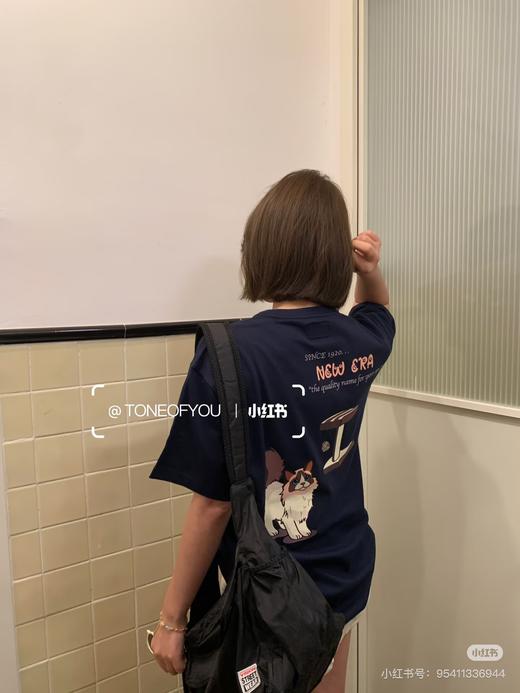 一店d 樶--新New Era萌宠系列来安排  𝟐𝟔春季新款 代工同步安排 
不是以往的棉tee 萌宠系列采用的是它家出名的coolear黑科技面料  内里网眼好穿到没谁了 出汗也清爽！ 商品图10