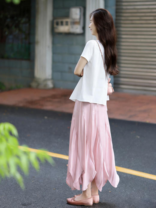 【百图lulu定制】【XS预售4月16日发】【后花园T恤】活性印染 春天图案  自带黑科技凉感 面料  短袖T恤 商品图3