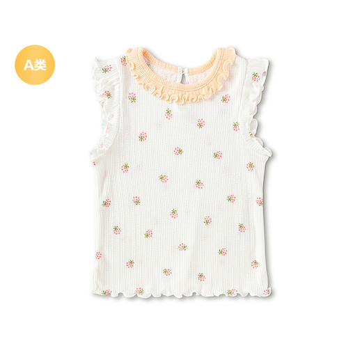 【balaOne】巴拉巴拉宝宝背心婴儿上衣女童夏季外穿2026新款甜美 商品图4