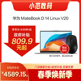 HUAWEI MateBook D 14 Linux V20 13代酷睿