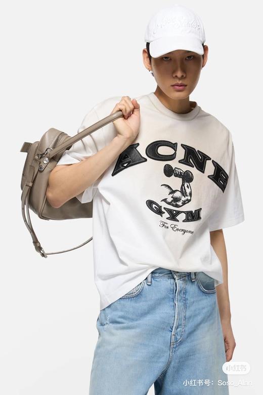 男款刺绣印花短袖T恤zo001 商品图3