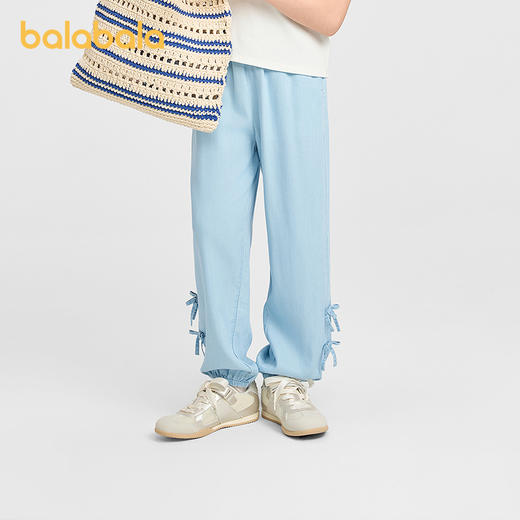 【商场同款】巴拉巴拉童装女童牛仔裤儿童裤子2026新款夏凉感抗菌 商品图1