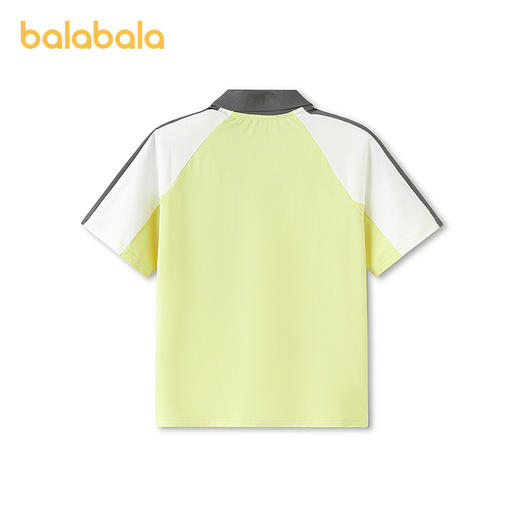 【商场同款】巴拉巴拉童装男童短袖t恤儿童2026夏新款POLO衫速干 商品图2