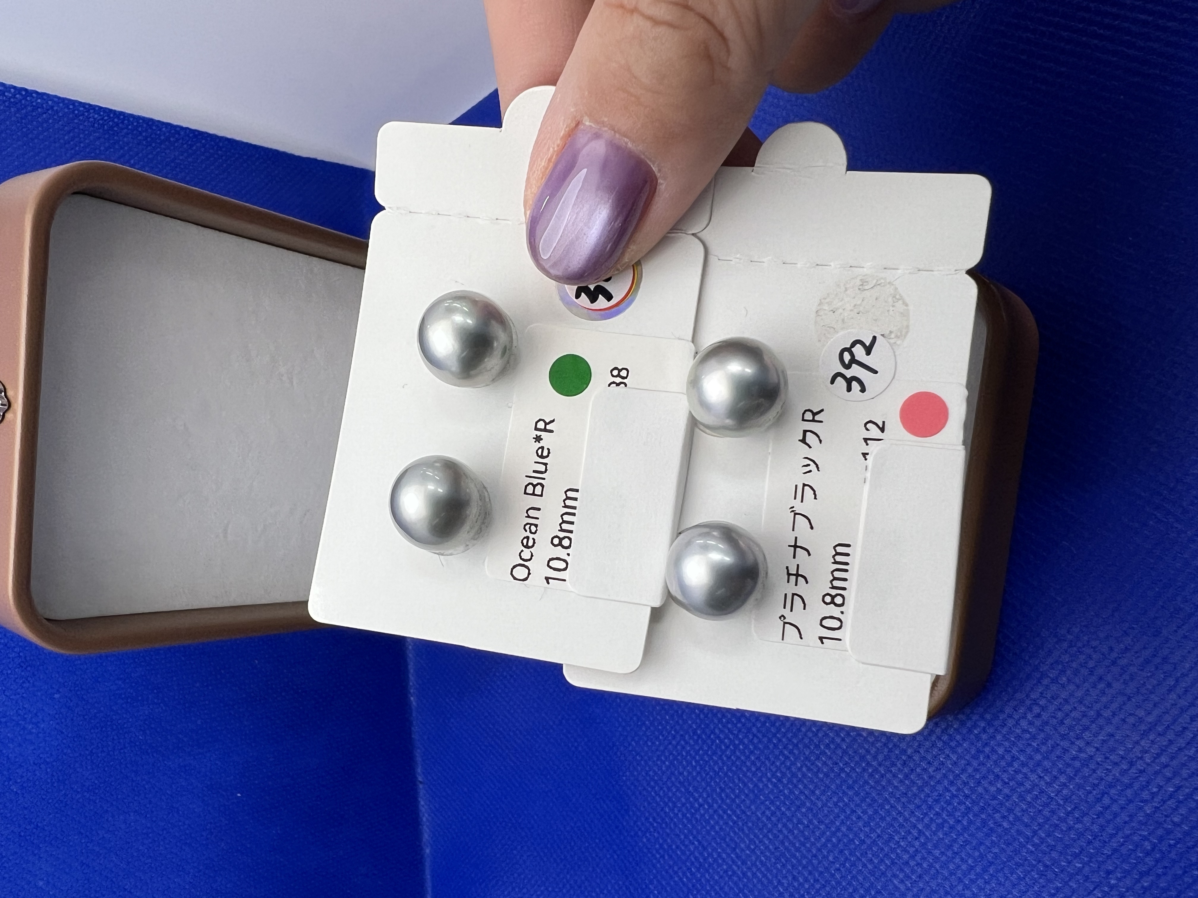 【日本溯源之旅】裸珠 10.8mm极光铂金灰 奶奶灰色（展会产品拍下后不支持7天无理由退换货）