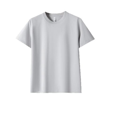 批发仿索罗娜速干男款短袖t恤圆领透气休闲纯色t恤男女同款t恤男 商品图4