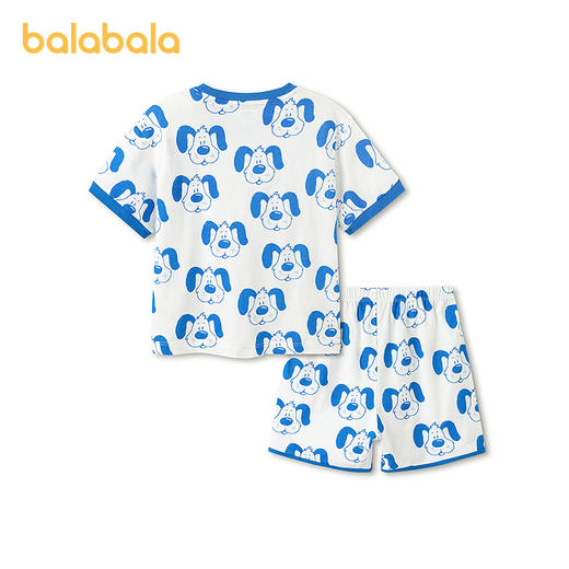 【商场同款】巴拉巴拉儿童睡衣套装夏季薄款空调服男童家居服纯棉 商品图2