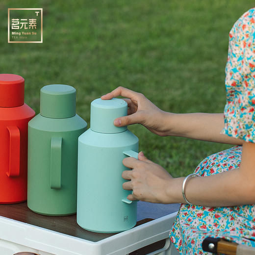 小钢炮焖茶壶蓝色PA 商品图1