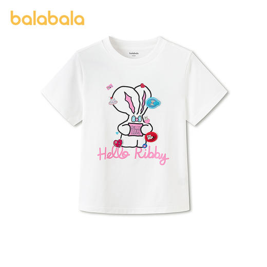 【商场同款】巴拉巴拉童装女童短袖t恤儿童2026新款夏装速干凉感 商品图1