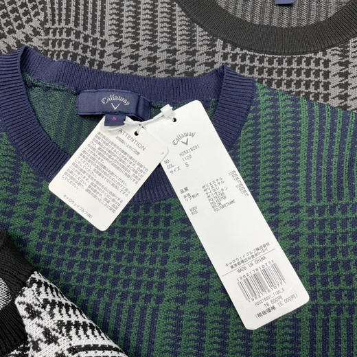 日单正品卡拉威春秋款女士高尔夫针织衫 毛衣 后领无标无主洗标介意慎拍
三个色，S-XXL
原价16500日元 商品图7