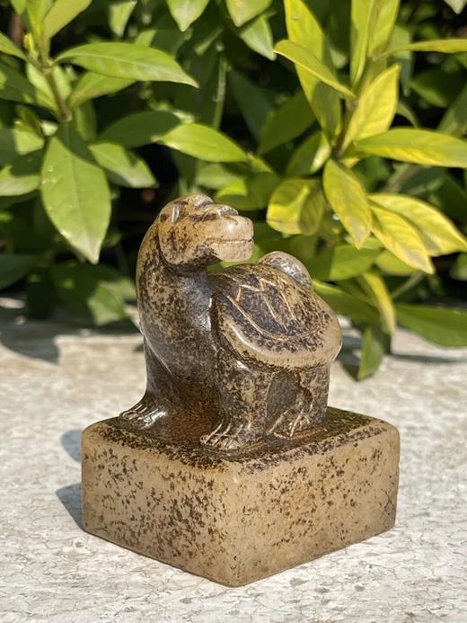 水晶长颈龟钮汉式印章 ，顺丰包邮 商品图2