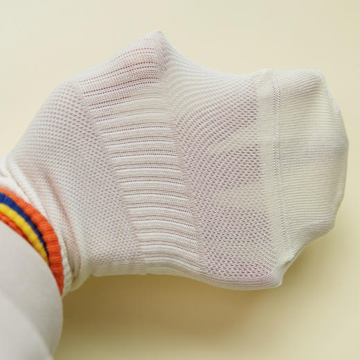 【6双6折】【10岁以上】大童运动休闲袜网面中筒春夏薄袜【2双装】【2613103】 商品图5