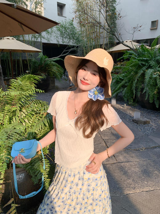 <曾小咸推荐>4.3现货秒杀 ！微信超特价！韩系碎花半身裙 日常199.99 立减120 秒杀79.99！！ 商品图10