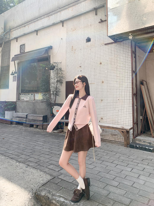 <曾小咸推荐>4.3现货秒杀 ！微信超特价！韩系复古麂皮绒半身裙 日常129.99 立减70 秒杀59.99！！ 商品图9