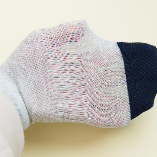 【6双6折】【7-10岁】大童春夏薄款袜子网面中筒运动童袜【2双装】【2613101】 商品图4