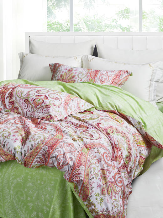 夏尔小镇珊瑚海纯棉四件套 商品图4