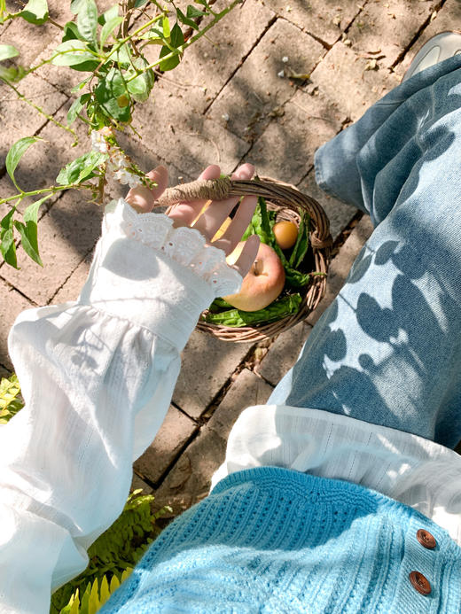 <曾小咸推荐>4.3现货秒杀 ！微信超特价！宫廷风立领花边衬衫 日常169.99 立减90 秒杀79.99！！ 商品图11