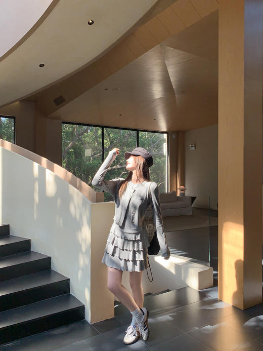 <曾小咸推荐>4.3现货秒杀 ！微信超特价！韩系假两件长袖连衣裙 日常229.99 立减130 秒杀99.99！！ 商品图7