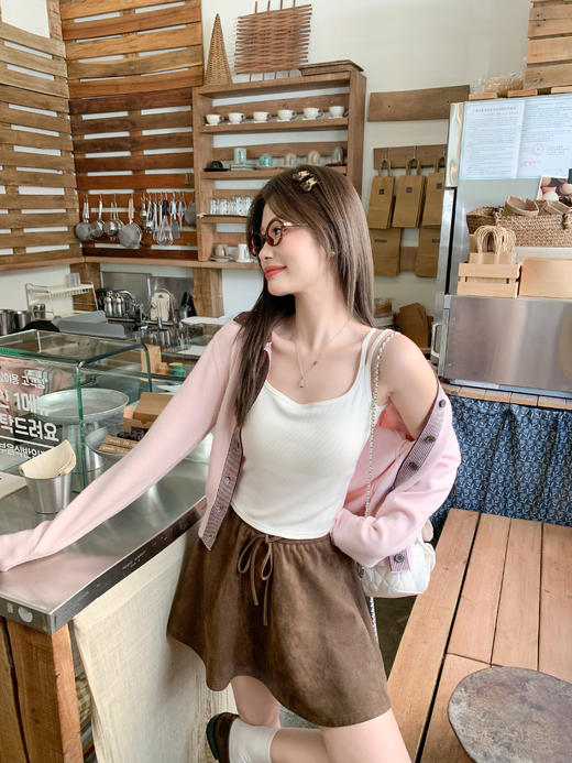 <曾小咸推荐>4.3现货秒杀 ！微信超特价！韩系复古麂皮绒半身裙 日常129.99 立减70 秒杀59.99！！ 商品图11