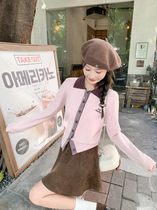 <曾小咸推荐>4.3现货秒杀 ！微信超特价！韩系复古麂皮绒半身裙 日常129.99 立减70 秒杀59.99！！ 商品图8