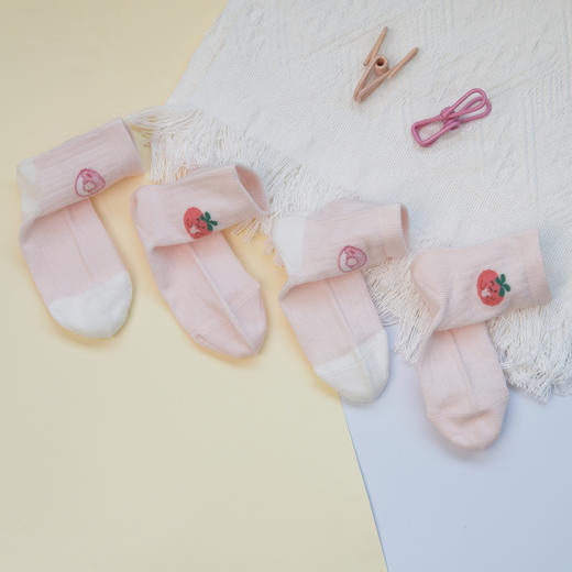 【6双6折】【3-5岁】春夏儿童薄款休闲袜AB版卡通可爱袜子【2双装】【2613201】 商品图2