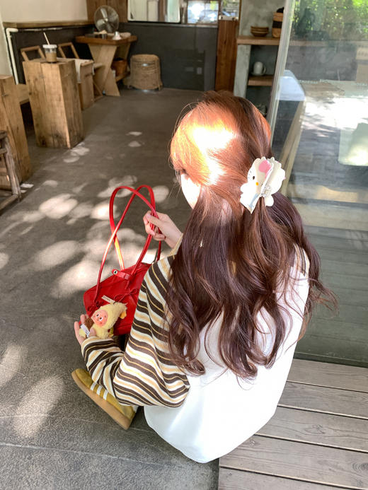 <曾小咸推荐>4.3现货秒杀 ！微信超特价！韩系小狗植绒t恤 日常199.99 立减120 秒杀79.99！！ 商品图9