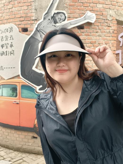 【无痕一体防晒帽】头围可调节 一体成型，无痕贴合 高倍防晒UPF50+ 轻松收纳，一秒回弹~防紫外线，大帽檐，空顶，可折叠，遮阳太阳帽子，一周发货 商品图3