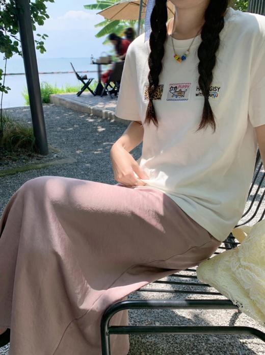 <曾小咸推荐>4.3现货秒杀 ！微信超特价！韩系贴布绣小狗短袖 日常149.99 立减80 秒杀69.99！！ 商品图6