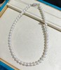 正圆极光小米珠 8mm珍珠项链 主推 经典百搭 锁骨链 [发：90] 商品缩略图0