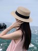 🔥【HOPENONO平顶草帽合集】！四款风格全承包🌿 专柜级手工编织质感拉满，蕾丝温柔、毛边慵懒、黑带高级任你选！🥳 硬核防晒+显脸小buff拉满🍀 商品缩略图3