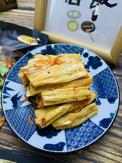 ✅还口以拌腐竹，酸甜入味，传统工艺泡发，🌝口感弹韧不软烂，越嚼越香 鲜爽调味，追剧佐餐都合适👨👩👧 商品图4