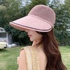 😉【HOPENONO升级款轻薄透气鸭舌帽】🌈春夏出街必备❗这个防晒帽太有韩女那味儿了 镂空超大帽檐勾勒温柔轮廓，全方位遮阳守护，超级显脸小 商品缩略图5