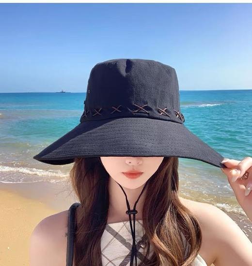 【HOPENONO复古风登山防晒多功能渔夫帽】🤠这个夏天防晒又时髦！✨ 姐妹们！发现了一款超适合户外活动的防晒帽🧢 帽檐超大 遮阳效果绝绝子☀️ 商品图1