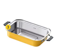 【配件】DL-1007电蒸锅 复合钢锅组件、蒸笼组件、玻璃盖组件、蒸格、水箱组件  配件