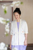 牧衣游原创 重工手绣重磅桑蚕丝外套新款古朴禅意双宫绸开衫 浅行 商品缩略图5