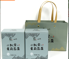 壮乡桂品 飘雪茉莉花茶100g/罐*2罐/组