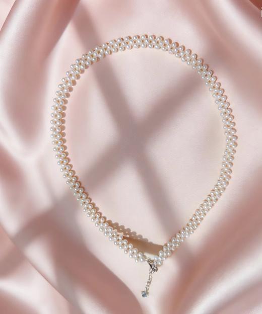 三圈叠戴 3mm小米珠珍珠颈链 春夏层次感 仙气森系 [发：43] 商品图0